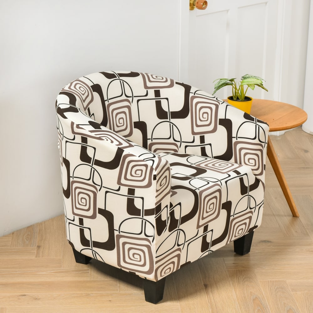 Housse de fauteuil cabriolet extensible Lucia de profil