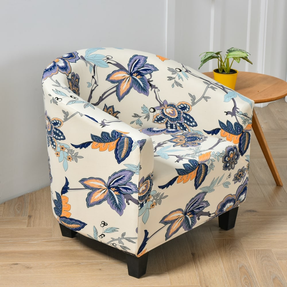 Housse de fauteuil cabriolet extensible Susanna de profil