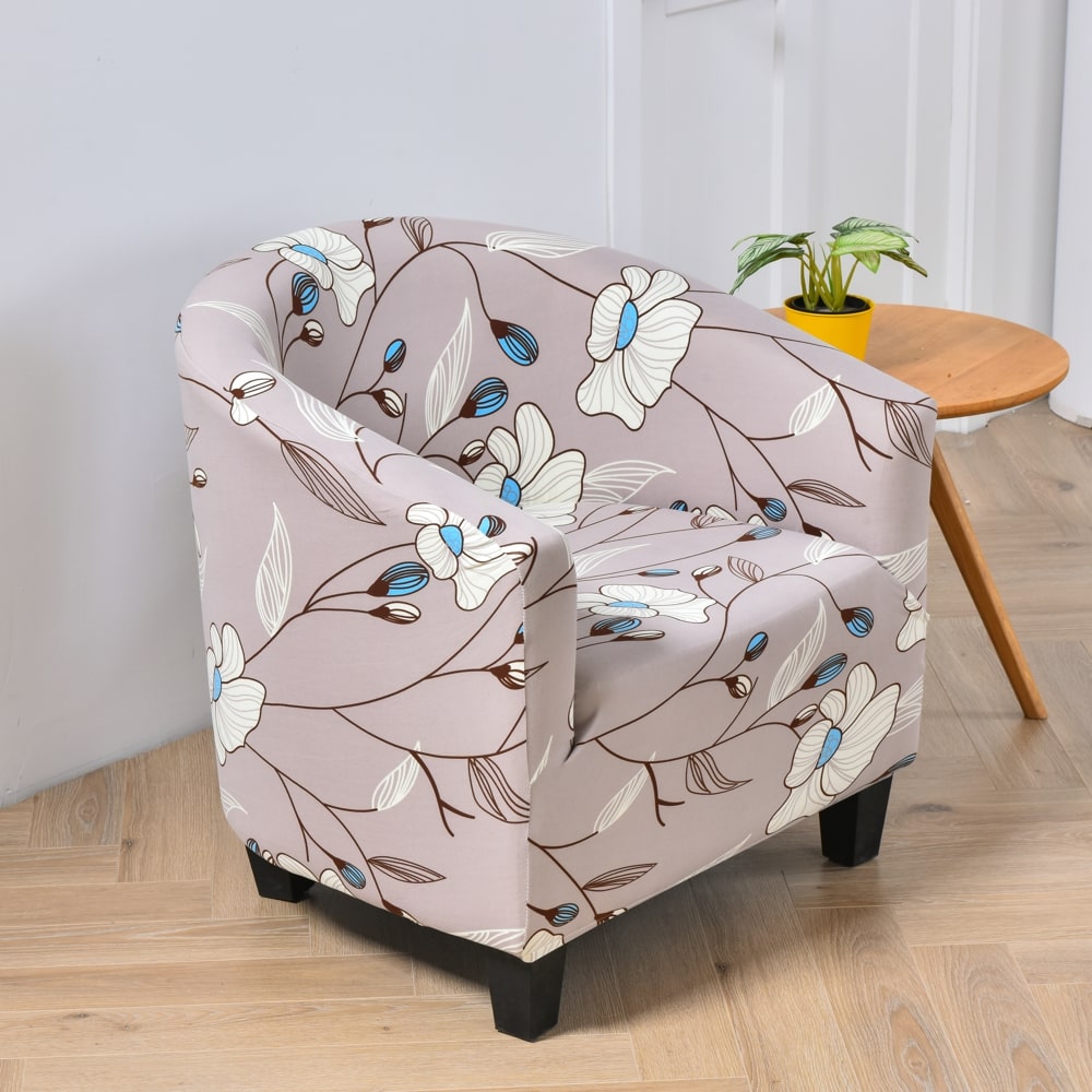 Housse de fauteuil cabriolet extensible Veronica de profil