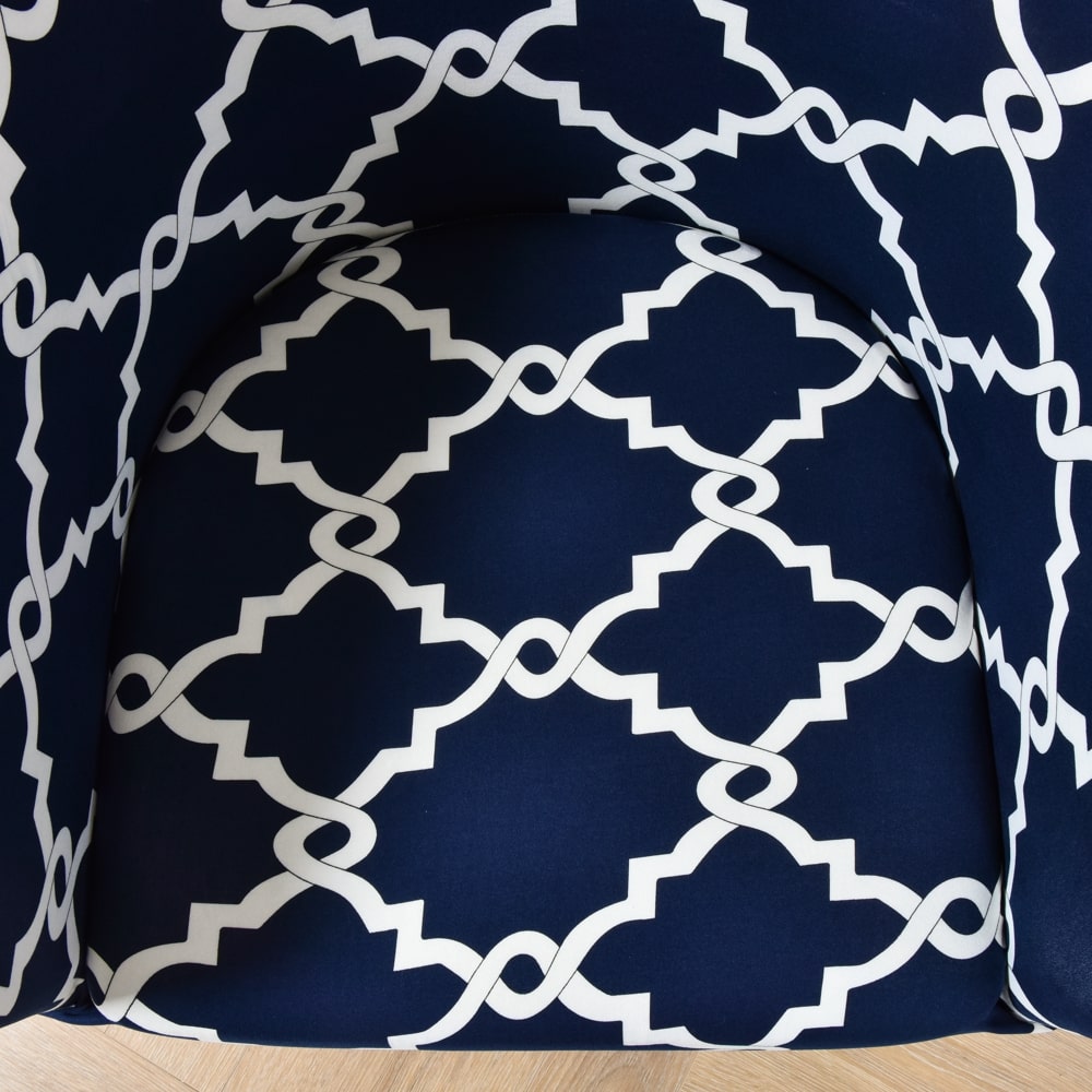 Housse de fauteuil cabriolet universelle bleu marine