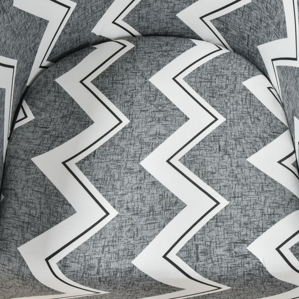 Housse de fauteuil cabriolet universelle Grise rayée