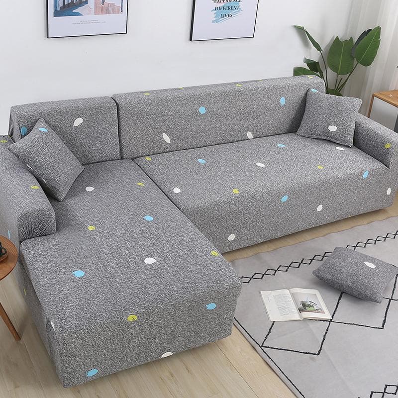 Housse grand canapé angle