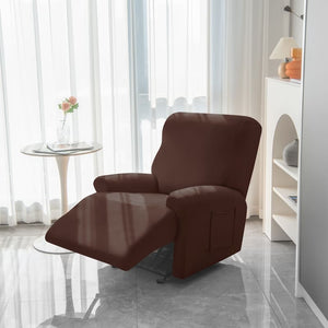 miniature couture housse de fauteuil relax marron