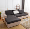 housse pour coussin assise canape chaud tissu grise anthracite