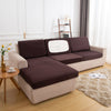 housse pour coussin assise canape chaud tissu marron