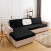 housse pour coussin assise canape chaud tissu noir