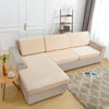 housse pour coussin assise canape peluche beige