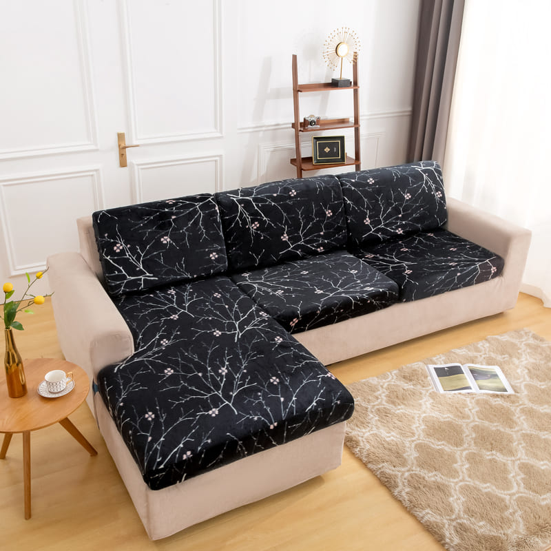 housse pour coussin assise canape peluche pommier