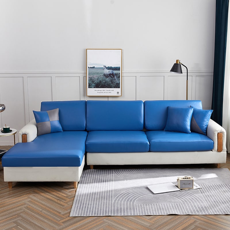 Housse de remplacement pour coussin Clébard-concept - Sofa Bleu Paon