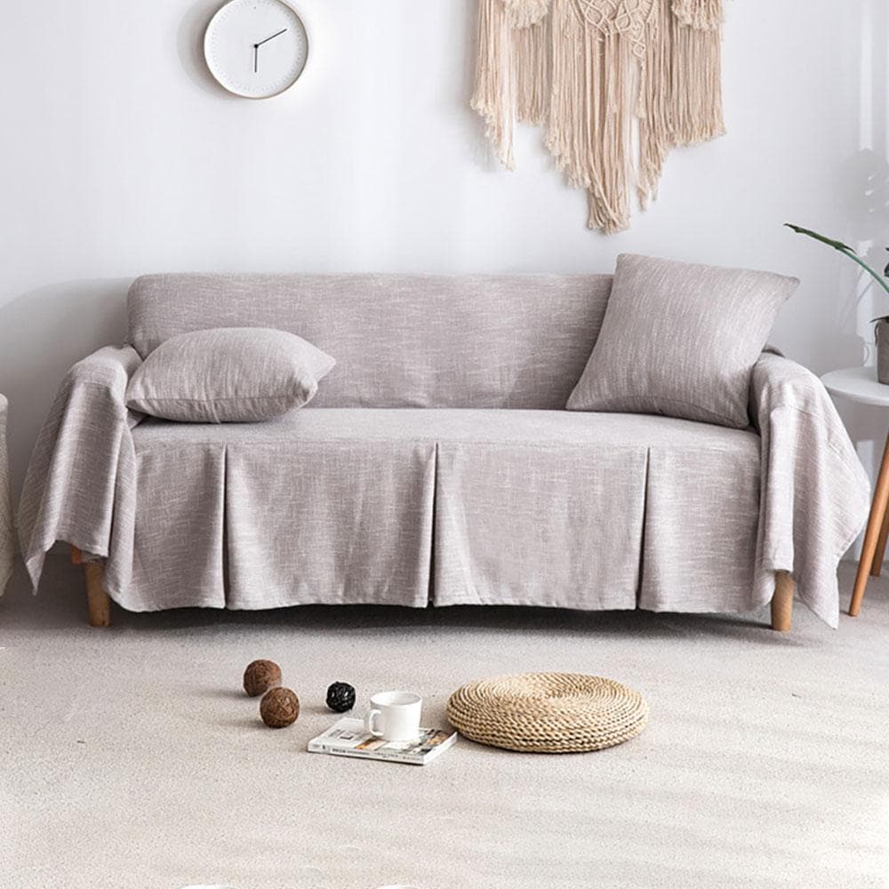 Housse de canapé lin