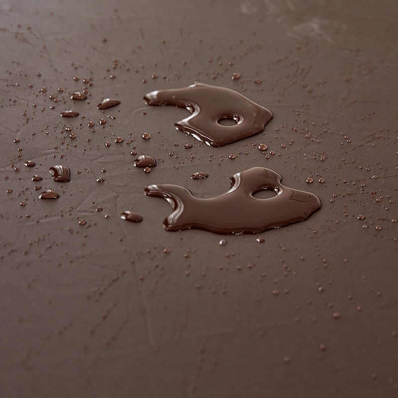 matière imperméable Housse pour coussin d&#39;assise de canapé en cuir pu marron