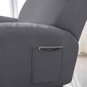 miniature couture housse de fauteuil relax grise