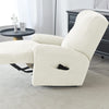 poche latérale housse de fauteuil relax jacquard blanc