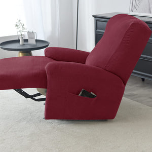 miniature textile housse de fauteuil relax jacquard bordeaux