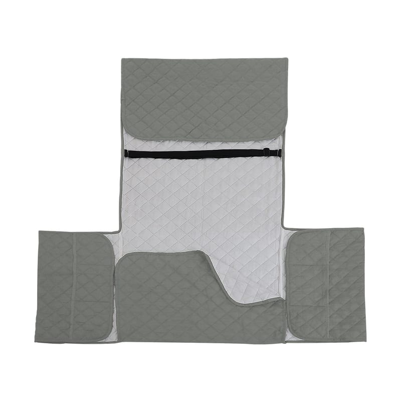 Protège Fauteuil Gris déplié