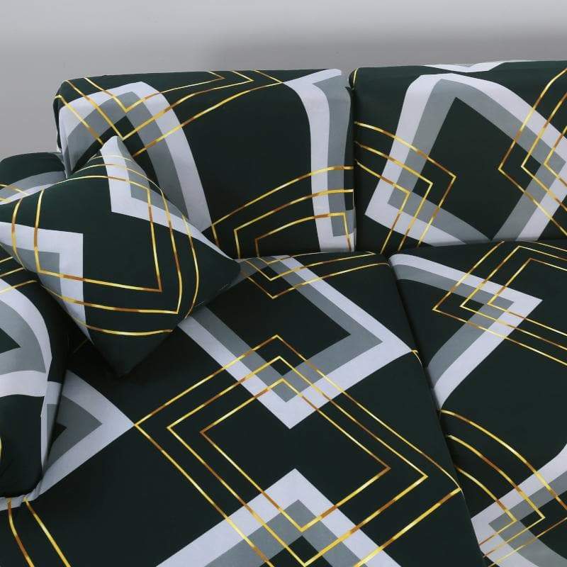 séparation housse canapé en l