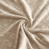 textile housse de chaise velours lys beige