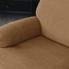 textile housse de fauteuil relax jacquard brun