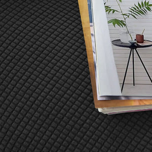 miniature textile housse de fauteuil relax jacquard noir