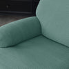 textile housse de fauteuil relax jacquard vert mousse