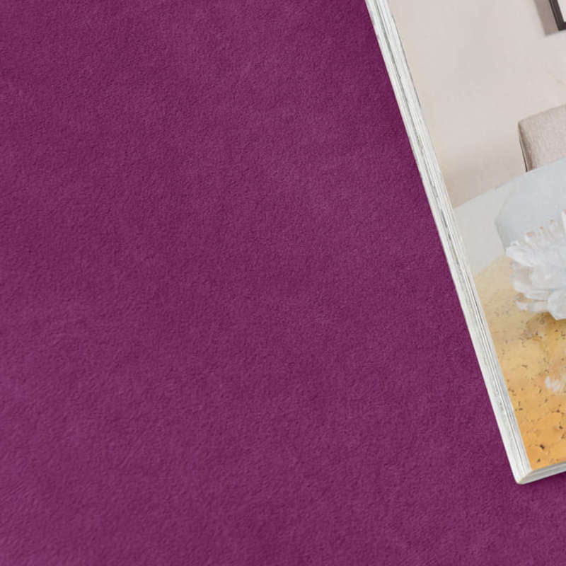 textile housse de fauteuil relax velours magenta