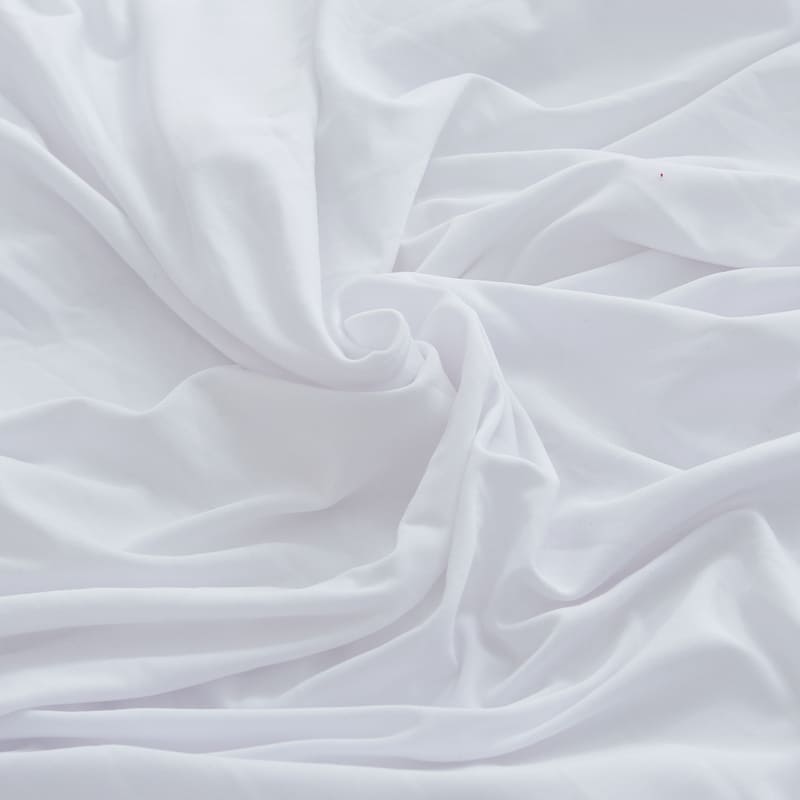 textile housse extensible blanche coussin assise canapé