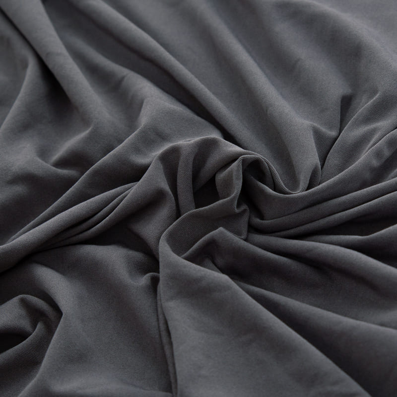 textile housse extensible grise coussin assise canapé