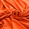 textile housse extensible orange coussin assise canapé