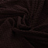 textile housse pour coussin assise canape microfibre marron