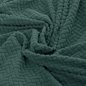 miniature textile housse pour coussin assise canape microfibre verte