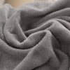 textile housse pour coussin assise canape peluche grise