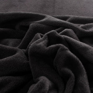 miniature textile housse pour coussin assise canape peluche noir