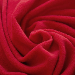 miniature textile housse pour coussin assise canape peluche rouge