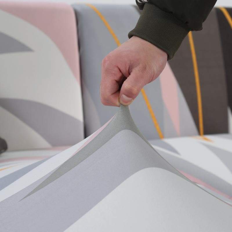 tissu housse de canapé d'angle lavable