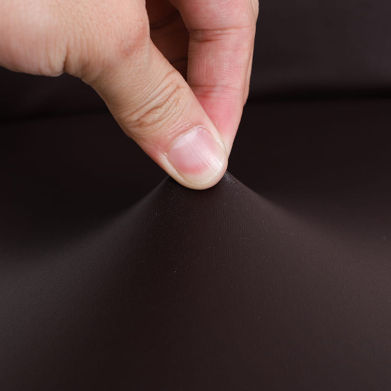 tissu extensible housse de chaise bureau cuir café