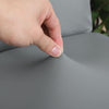  tissu extensible housse de chaise bureau cuir gris