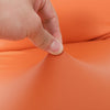 tissu extensible housse de chaise bureau cuir orange