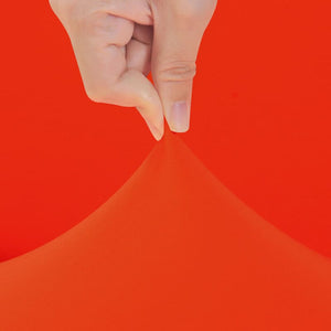 miniature vue rapprochee tissu housse de chaise large orange