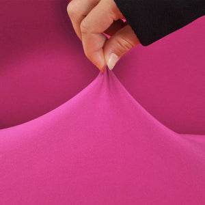 miniature vue rapprochee tissu housse de chaise large rose