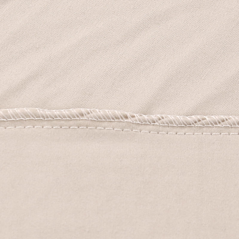 tissu extensible housse écru pour coussin assise canapé