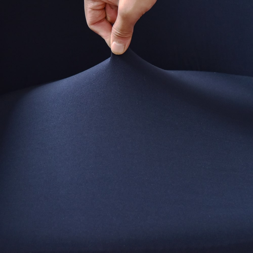 tissu extensible housse de fauteuil cabriolet Bleu nuit