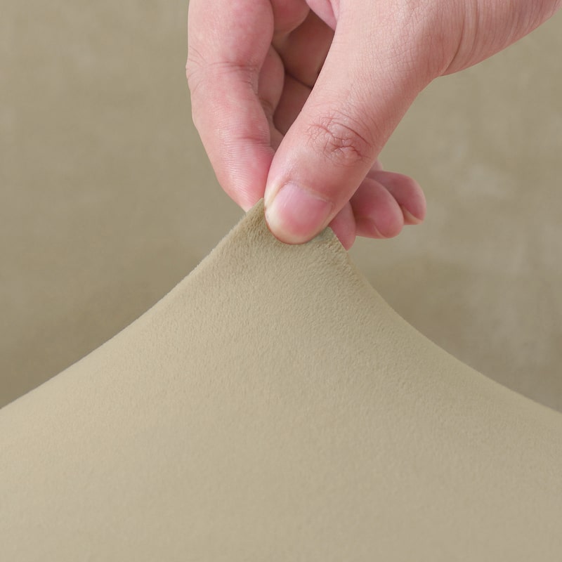 tissu extensible housse de fauteuil cabriolet Velours beige