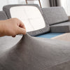 tissu extensible housse pour coussin assise canape peluche grise