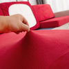 tissu extensible housse pour coussin assise canape peluche rouge