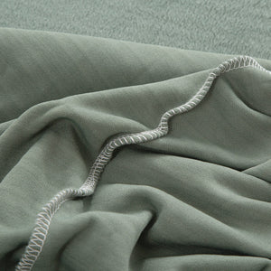 miniature textile housse pour coussin assise canape peluche vert mousse