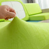 tissu extensible housse pour coussin assise canape peluche vert pomme