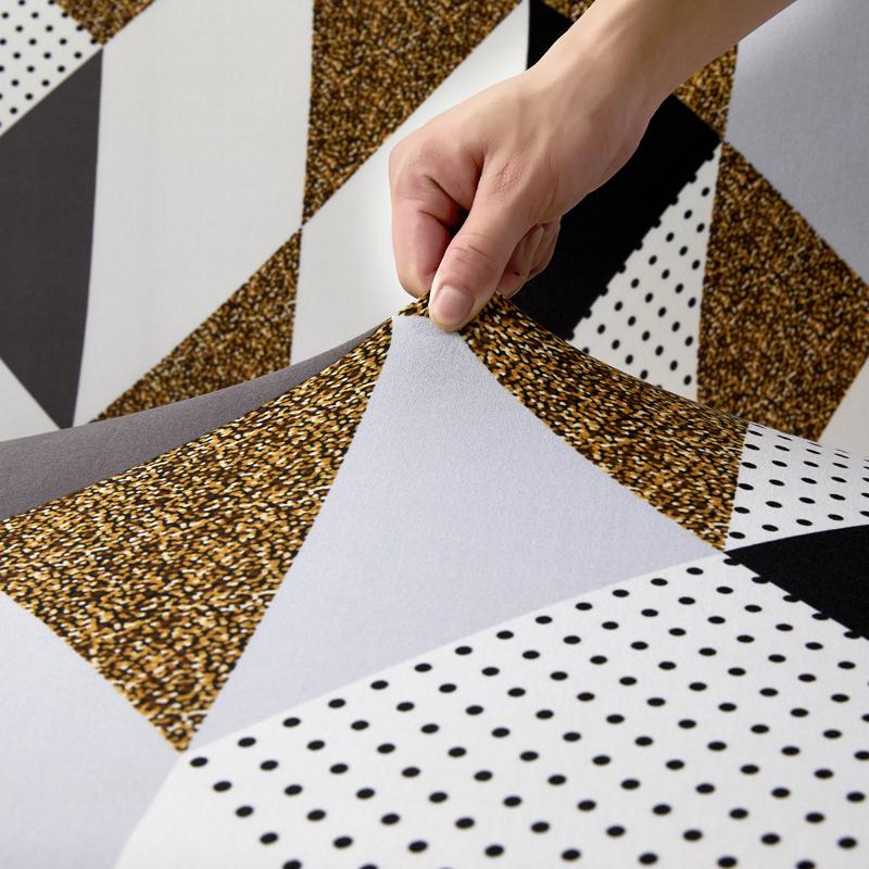 tissu housse de canapé d'angle moderne