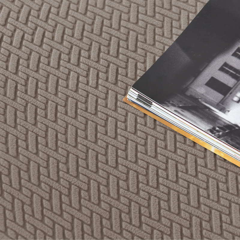 tissu housse de fauteuil relax microfibre taupe