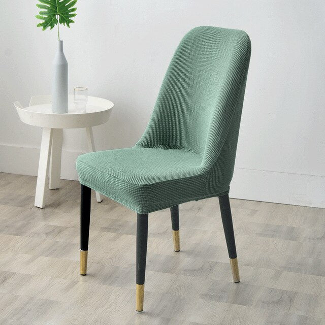 Housse de chaise scandinave Stryn Vert amande