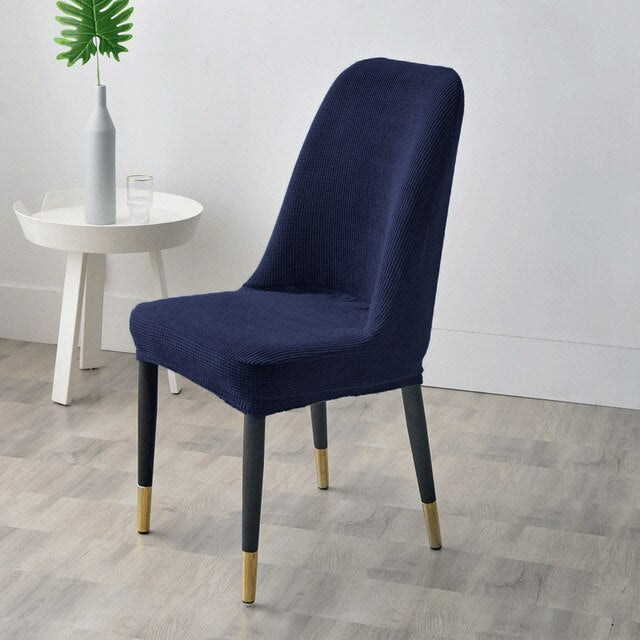Housse de chaise scandinave Stryn Bleu marine